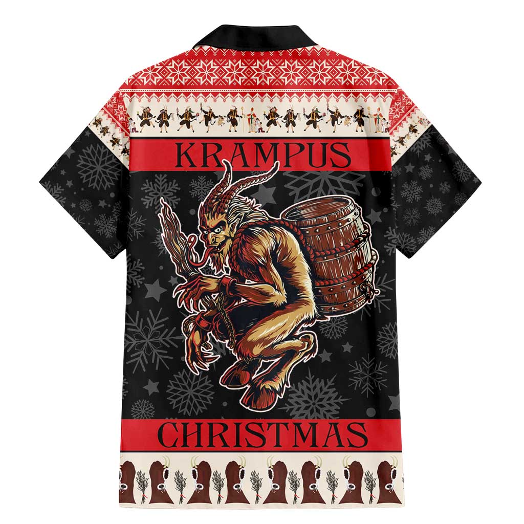 Krampus The Christmas Devil Family Matching Mermaid Dress and Hawaiian Shirt LT9 - Wonder Print Shop