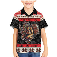 Krampus The Christmas Devil Family Matching Mermaid Dress and Hawaiian Shirt LT9 - Wonder Print Shop