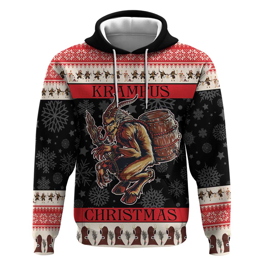 Krampus The Christmas Devil Hoodie - Wonder Print Shop
