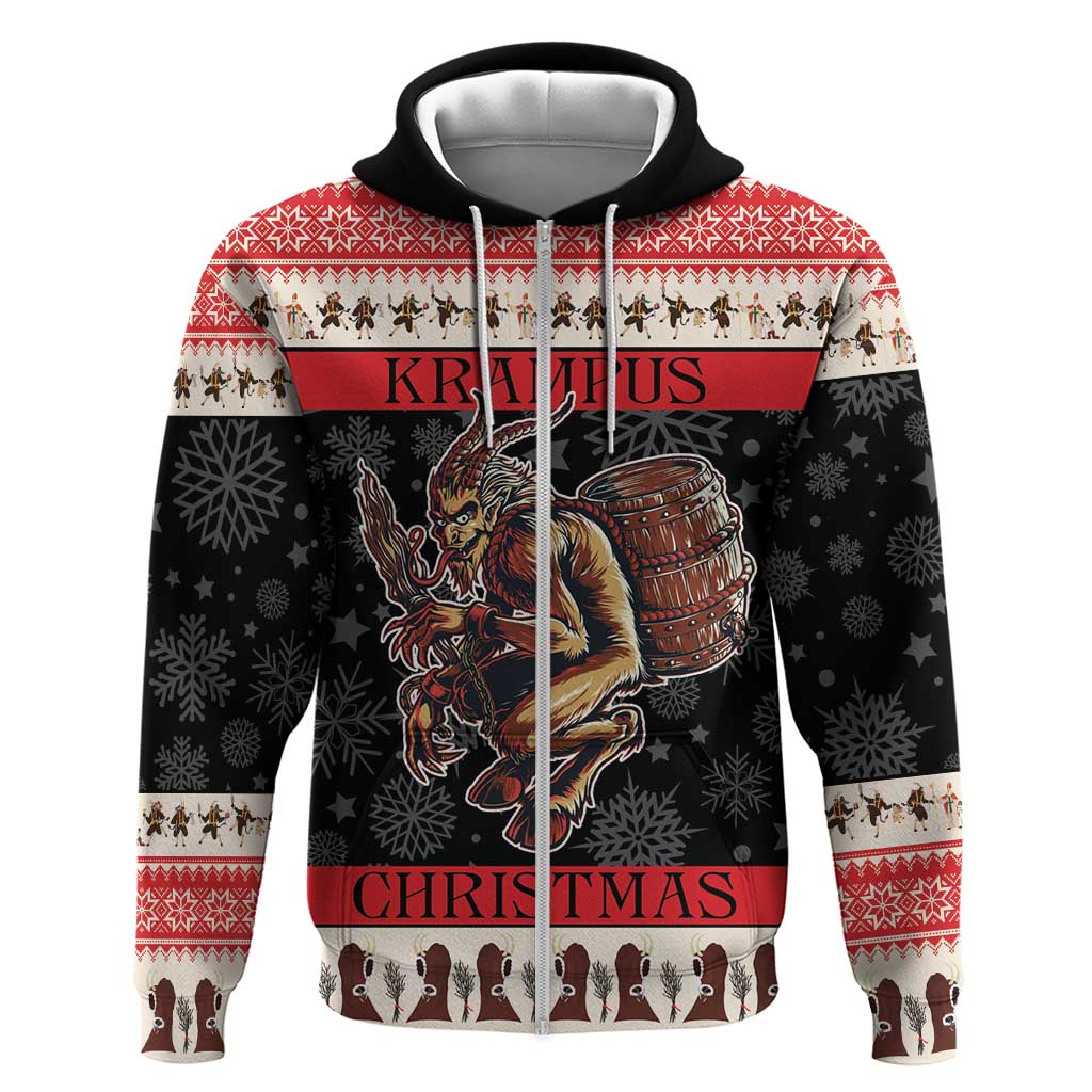 Krampus The Christmas Devil Hoodie - Wonder Print Shop