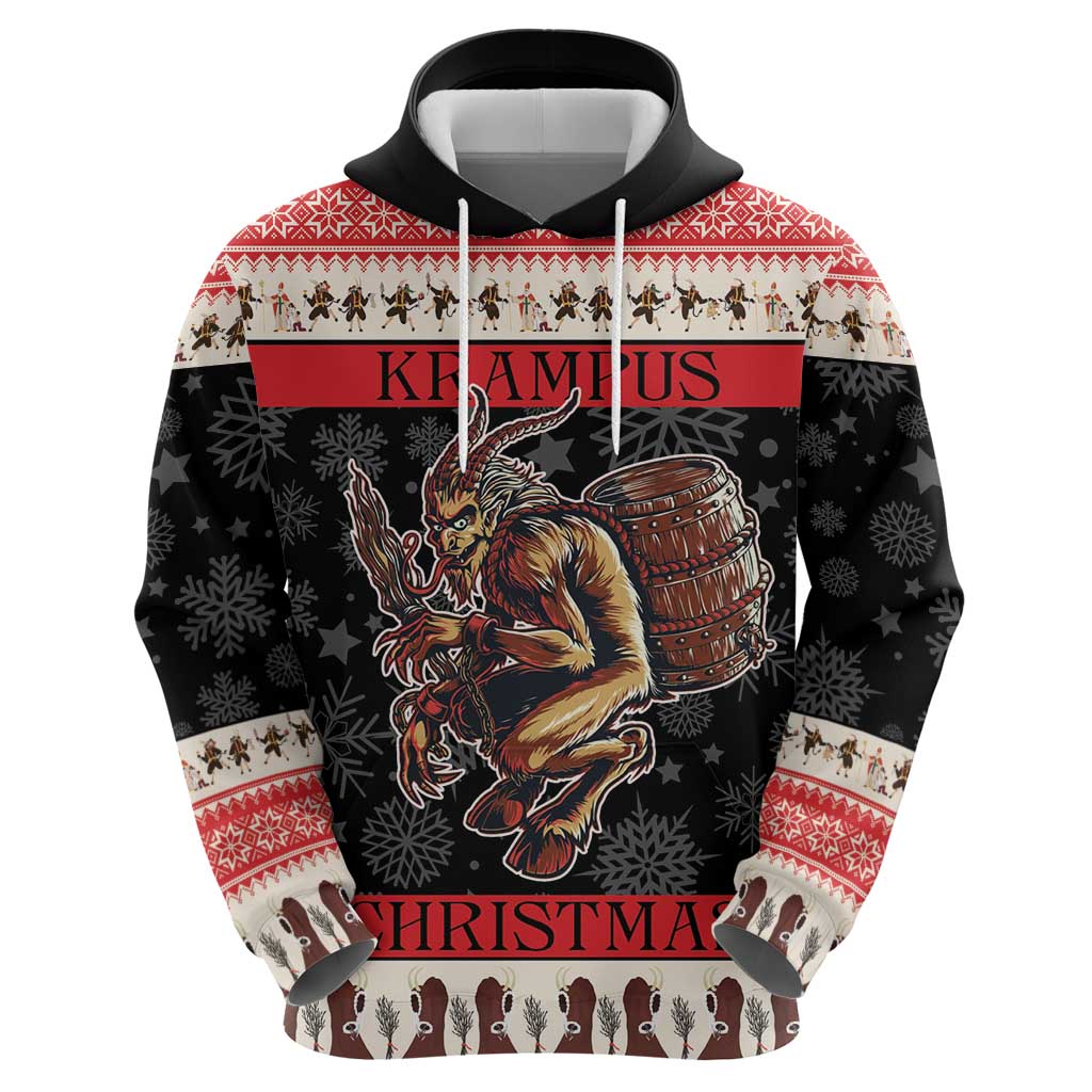 Krampus The Christmas Devil Hoodie - Wonder Print Shop