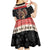 Krampus The Christmas Devil Kid Short Sleeve Dress - Wonder Print Shop