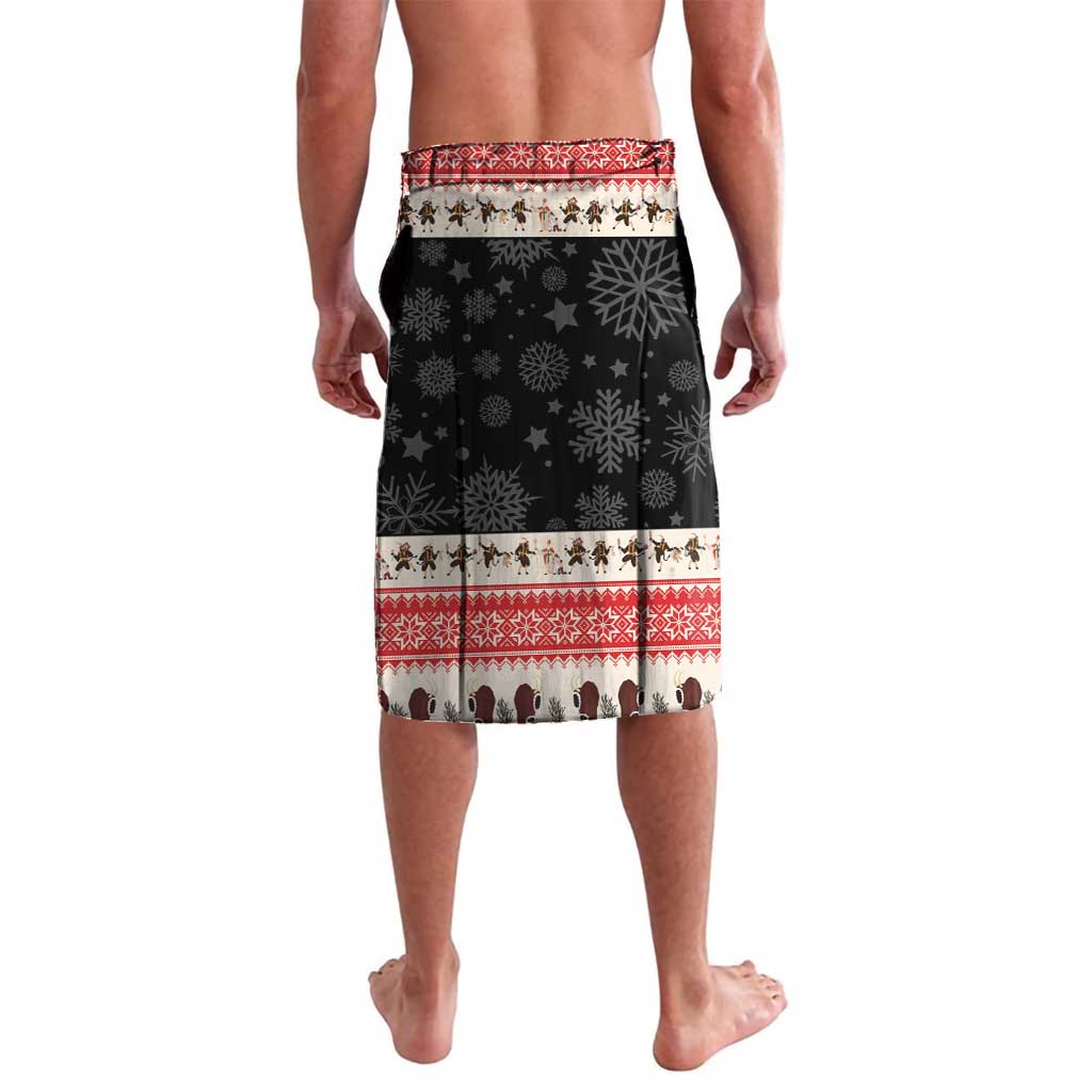 Krampus The Christmas Devil Lavalava - Wonder Print Shop