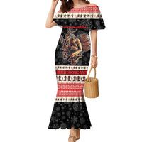 Krampus The Christmas Devil Mermaid Dress - Wonder Print Shop