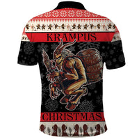 Krampus The Christmas Devil Polo Shirt - Wonder Print Shop