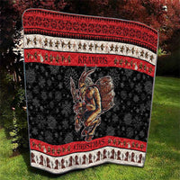 Krampus The Christmas Devil Quilt - Wonder Print Shop