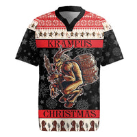 Krampus The Christmas Devil Rugby Jersey - Wonder Print Shop