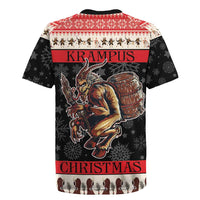 Krampus The Christmas Devil Rugby Jersey - Wonder Print Shop