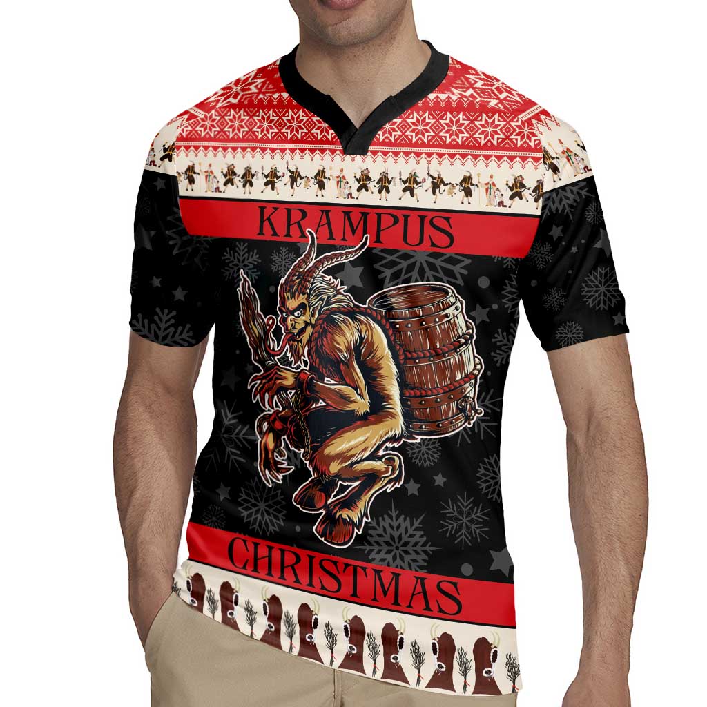 Krampus The Christmas Devil Rugby Jersey - Wonder Print Shop