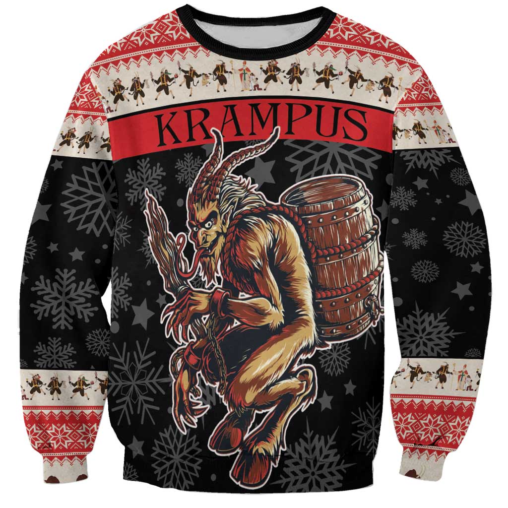 Krampus The Christmas Devil Sweatshirt - Wonder Print Shop