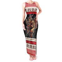 Krampus The Christmas Devil Tank Maxi Dress - Wonder Print Shop
