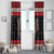 Krampus The Christmas Devil Window Curtain - Wonder Print Shop