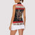 Krampus The Christmas Devil Women Sleeveless Polo Shirt - Wonder Print Shop