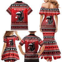 Jolakotturinn Iceland Family Matching Mermaid Dress and Hawaiian Shirt Yule Cat Merry Christmas LT9 - Wonder Print Shop