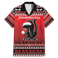 Jolakotturinn Iceland Family Matching Mermaid Dress and Hawaiian Shirt Yule Cat Merry Christmas LT9 - Wonder Print Shop