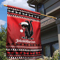 Jolakotturinn Iceland Garden Flag Yule Cat Merry Christmas - Wonder Print Shop