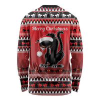 Jolakotturinn Iceland Long Sleeve Shirt Yule Cat Merry Christmas - Wonder Print Shop