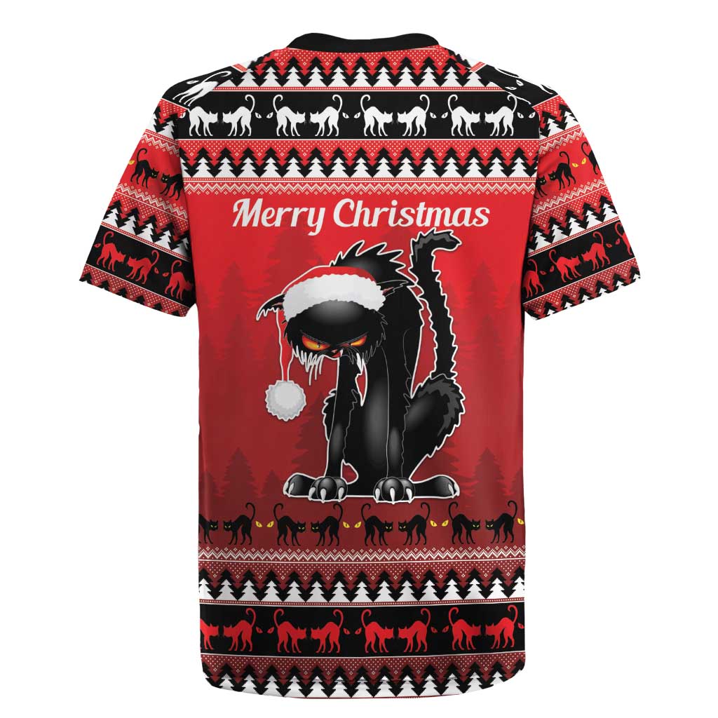 Jolakotturinn Iceland Rugby Jersey Yule Cat Merry Christmas - Wonder Print Shop