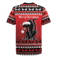 Jolakotturinn Iceland Rugby Jersey Yule Cat Merry Christmas - Wonder Print Shop