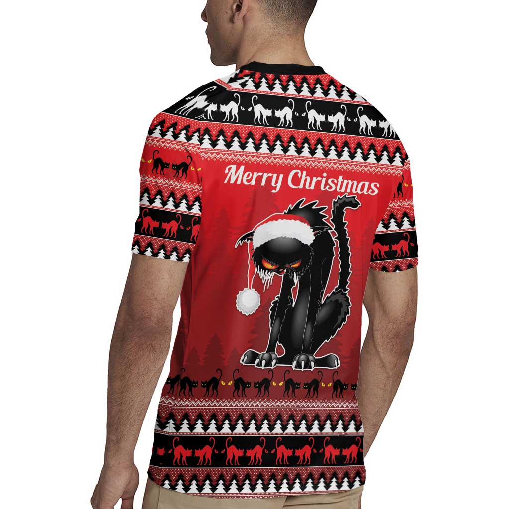 Jolakotturinn Iceland Rugby Jersey Yule Cat Merry Christmas - Wonder Print Shop