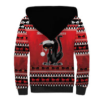 Jolakotturinn Iceland Sherpa Hoodie Yule Cat Merry Christmas - Wonder Print Shop