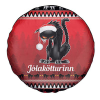 Jolakotturinn Iceland Spare Tire Cover Yule Cat Merry Christmas - Wonder Print Shop