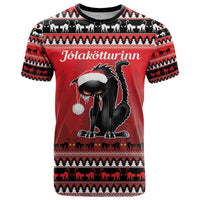 Jolakotturinn Iceland T Shirt Yule Cat Merry Christmas - Wonder Print Shop