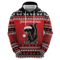 Jolakotturinn Iceland Zip Hoodie Yule Cat Merry Christmas - Wonder Print Shop