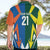 India vs Australia Custom Hawaiian Shirt Blue vs Gold Cricket Heritage - Wonder Print Shop