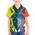India vs Australia Custom Hawaiian Shirt Blue vs Gold Cricket Heritage - Wonder Print Shop