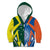 India vs Australia Custom Kid Hoodie Blue vs Gold Cricket Heritage - Wonder Print Shop