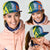 India vs Australia Personalised Mesh Trucker Cap Blue vs Gold Cricket Heritage - Wonder Print Shop
