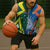 India vs Australia Custom Sleeveless Zip Hoodie Blue vs Gold Cricket Heritage - Wonder Print Shop