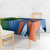 India vs Australia Custom Tablecloth Blue vs Gold Cricket Heritage - Wonder Print Shop