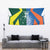 India vs Australia Custom Tapestry Blue vs Gold Cricket Heritage - Wonder Print Shop