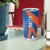 India vs Australia Custom Tumbler Cup Blue vs Gold Cricket Heritage - Wonder Print Shop