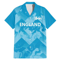 England Cricket Custom Family Matching Mermaid Dress and Hawaiian Shirt Three Lions Inspiration LT9 - Wonder Print Shop