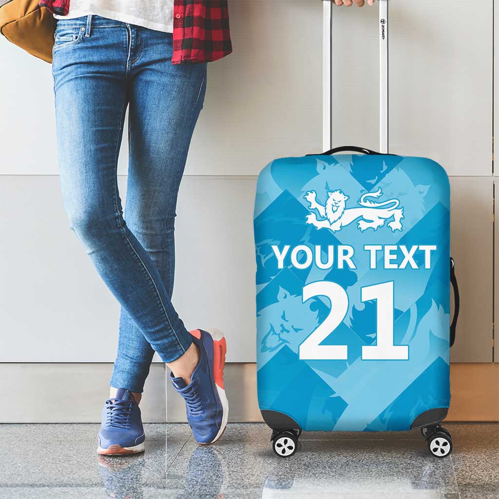 England Cricket Custom Luggage Cover Three Lions Inspiration - Wonder Print Shop