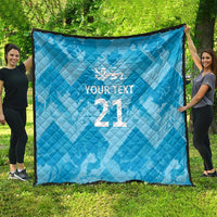 England Cricket Custom Quilt Three Lions Inspiration - Wonder Print Shop