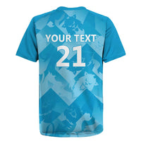 England Cricket Custom Rugby Jersey Three Lions Inspiration - Wonder Print Shop