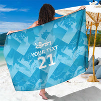 England Cricket Custom Sarong Three Lions Inspiration - Wonder Print Shop