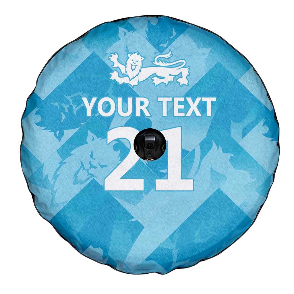 England Cricket Custom Spare Tire Cover Three Lions Inspiration - Wonder Print Shop