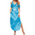 England Cricket Custom Summer Maxi Dress Three Lions Inspiration - Wonder Print Shop