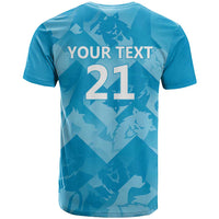 England Cricket Custom T Shirt Three Lions Inspiration - Wonder Print Shop