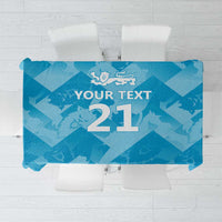 England Cricket Custom Tablecloth Three Lions Inspiration - Wonder Print Shop