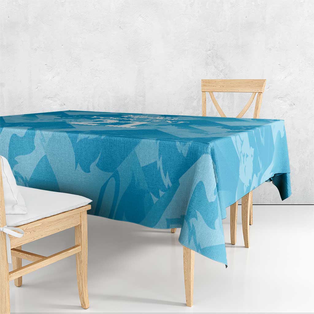 England Cricket Custom Tablecloth Three Lions Inspiration - Wonder Print Shop