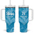 England Cricket Custom Tumbler With Handle Three Lions Inspiration - Wonder Print Shop