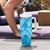 England Cricket Custom Tumbler With Handle Three Lions Inspiration - Wonder Print Shop
