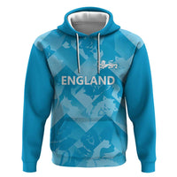 England Cricket Custom Zip Hoodie Three Lions Inspiration - Wonder Print Shop