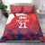 England Cricket Custom Bedding Set Three Lions With Flag LT9 - Wonder Print Shop